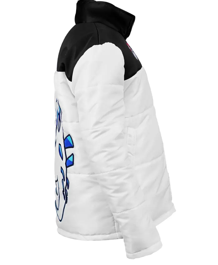 Pokemon Nuptse Jacket White Right