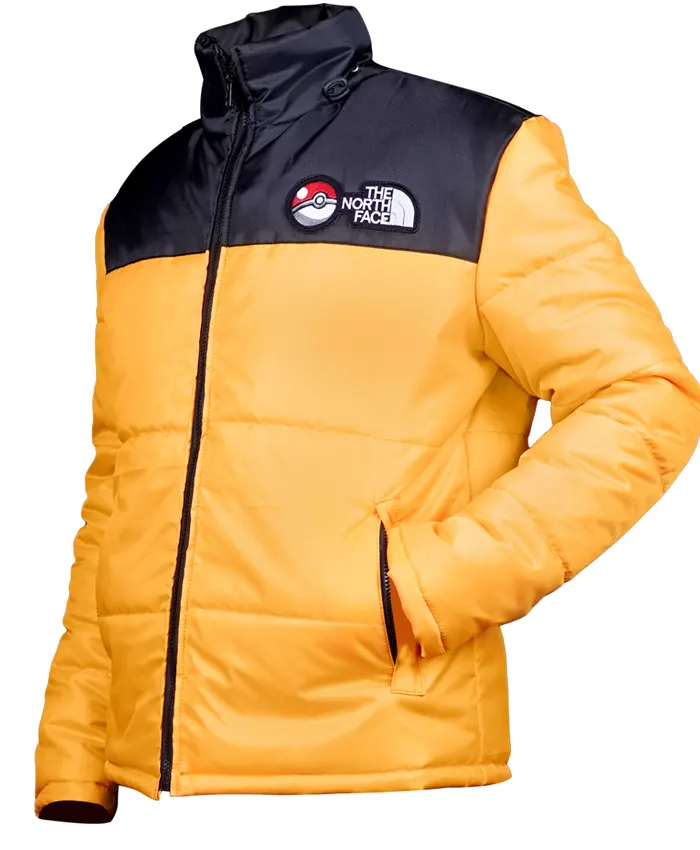 Pokemon Nuptse Jacket -Yellow