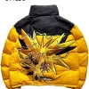 Pokemon Nuptse Yellow Jacket-back