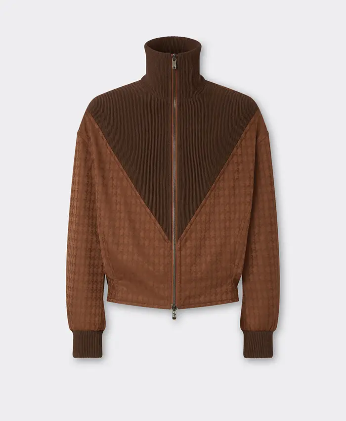 Q-Cycle Brown Bomber Jacket