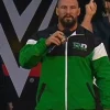 WWE Royal Rumble 2026 Bron Breakker Kick Off Green and White Bomber Jacket