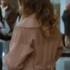 Relationship Goals Robin Thede Brown Fringe Coat For Sale