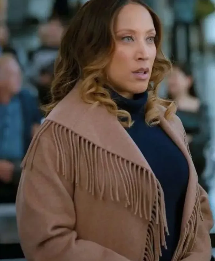 Relationship Goals Robin Thede Brown Fringe Coat