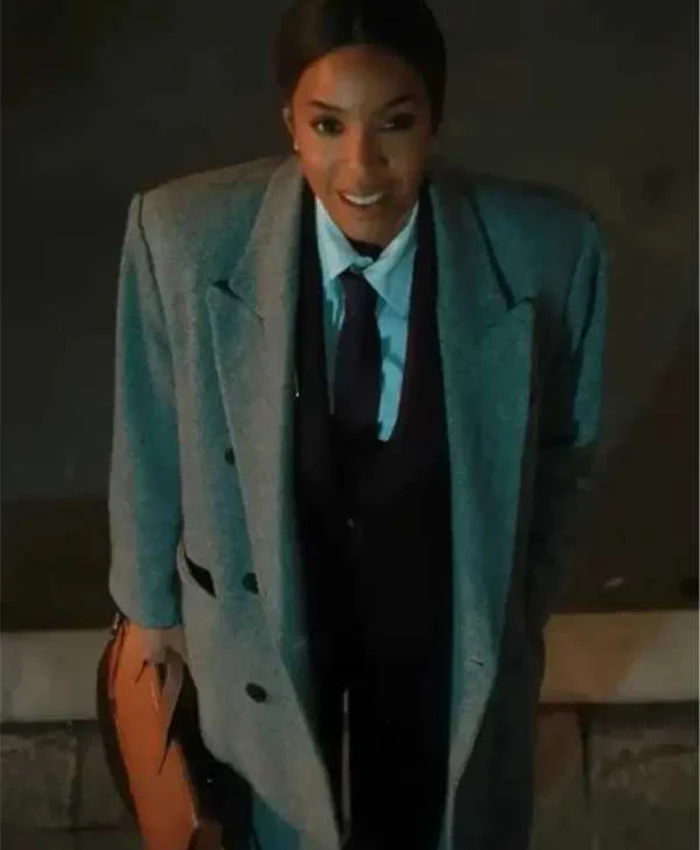 Re­la­tion­ship Goals Kel­ly Row­land Trench Coat For Sale