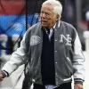 Robert Kraft AFC Divisional Playoff Patriots Bomber Jacket