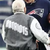 Robert Kraft AFC Divisional Playoff Patriots Bomber Jacket Back