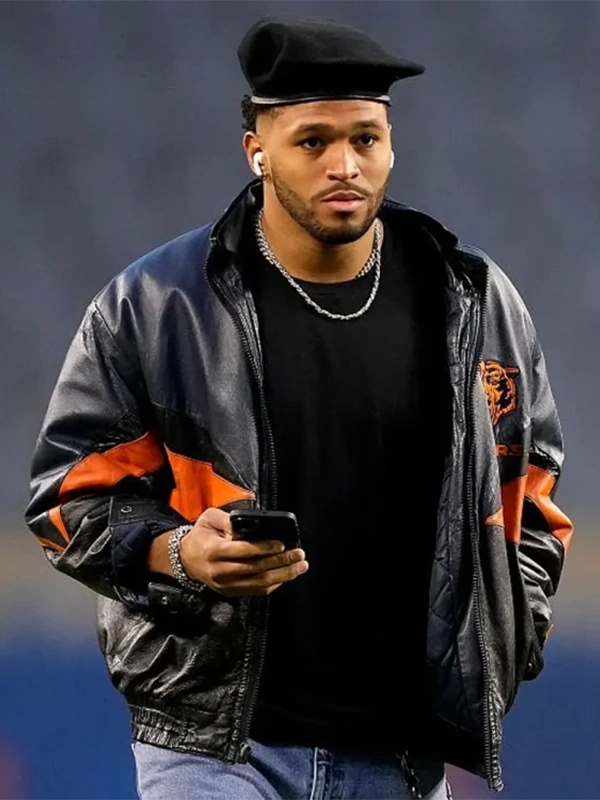 Roschon Johnson Wild Card Playoffs Chicago Bears Jacket