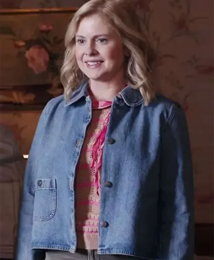 Rose McIver Ghosts S05 Blue Denim Jacket