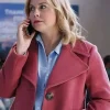 Rose McIver Ghosts S05 Pink Wool Jacket