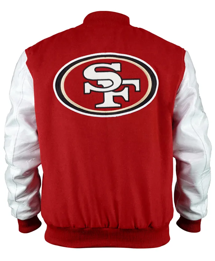 San Francisco 49ers Complete Game Varsity Jacket - Buy Now