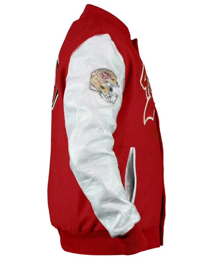 San Francisco 49ers Complete Game Varsity Jacket- SHop