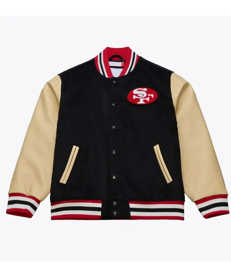 San Francisco 49ers Team Traditions Varsity Jacket