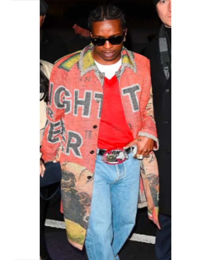 Saturday Night Live Rapper A$AP Rocky S51 Poster Coat