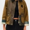School Spirits S03 Peyton List Waxed Jacket For Sale