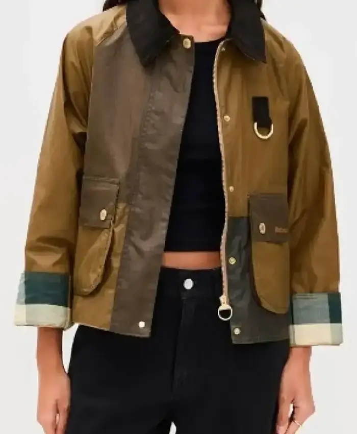 School Spirits S03 Peyton List Waxed Jacket For Sale