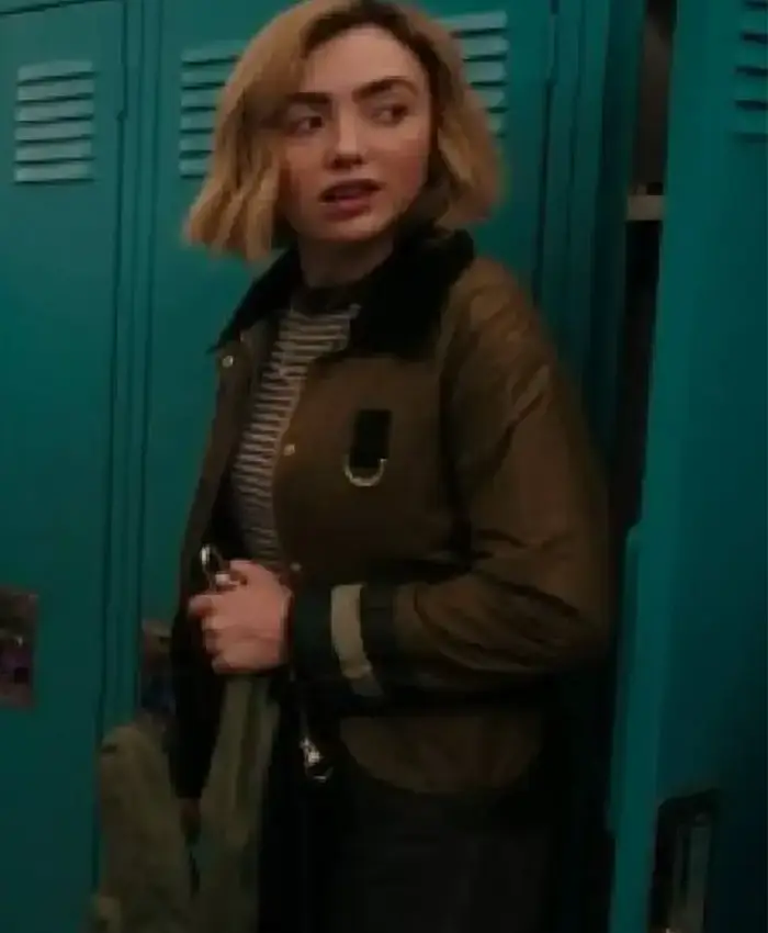 School Spirits S03 Peyton List Waxed Jacket