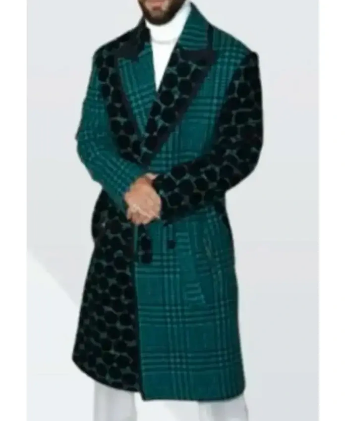 Scott Evans Access Hollywood Two-Tone Coat For Sale