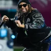Seattle Seahawks Lil Jon Full-Snap Letterman Jacket