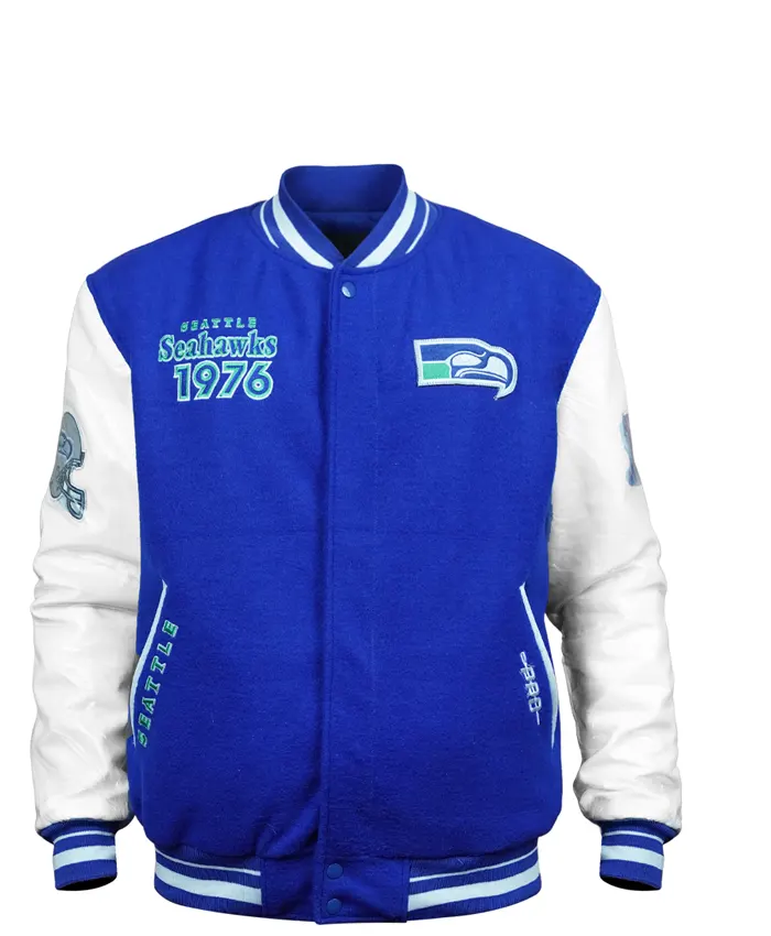 Seattle Seahawks Retro Classic Rib Jacket