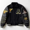 Seventh Ball Of Blessing Akira Dragon Ball Z Black Varsity Jacket