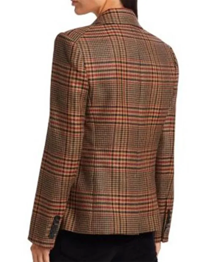Shop Arielle Prepetit Beyond The Gates Plaid Jacket For Sale