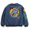 Shop Dragon Ball x BREEZE Denim Boa Jacket 2026 for Men and Women