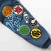 Shop Dragon Ball x BREEZE Denim Boa Jacket for Men and Women