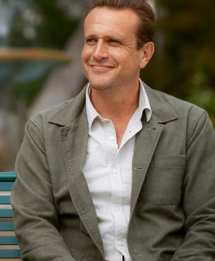 Shop Jason Segel Shrinking S03 Grey Jacket