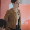 Shop Nice to Not Meet You Seo Ji-hye Brown Jacket