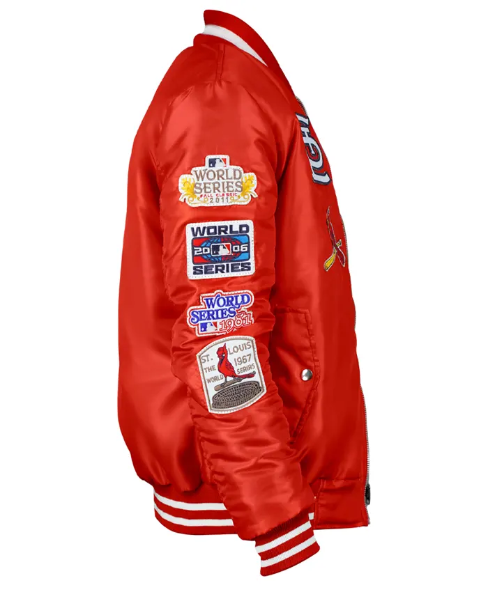 Shop St. Louis Cardinals Bomber MA-1 Jacket -buy now