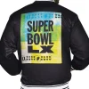 Shop Starter Super Bowl LX Satin Full-Snap Varsity Jacket