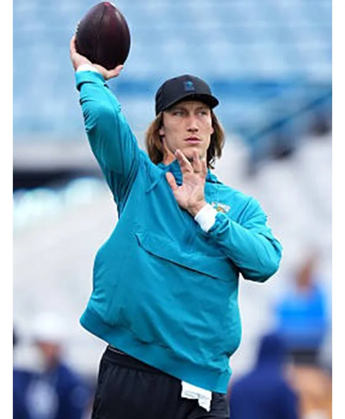 Shop Trevor Lawrence Jaguars Sideline Anorak Half-Zip Jacket