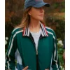 Shrinking S03 Christa Miller Denim Track Jacket