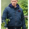 Silent Witness S29 Jack Hodgson Blue Bomber Jacket