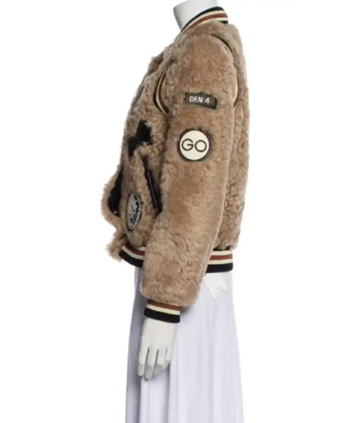 Sky Asakari TV Series The Valley Persian Style 2026 Brown Sherpa Jacket