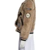 Sky Asakari The Val­ley Per­sian Style S01 Brown Sher­pa Jack­et Side