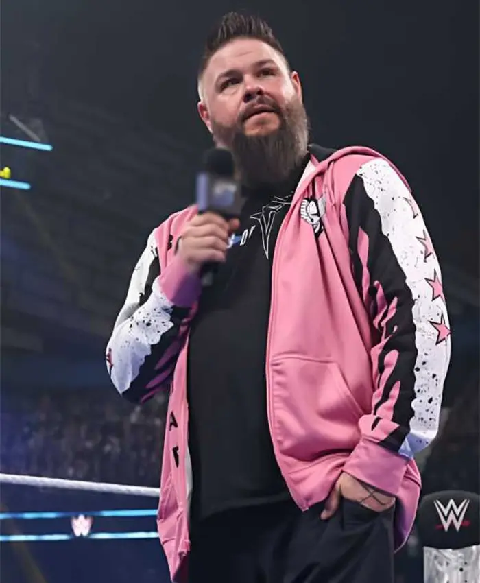 SmackDown Kevin Owens Pink Jacket