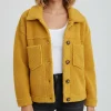 Sophea Pennington Home and Away Yellow Knit Jacket For Sale