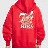 Sportswear Year of the Horse Red Hoodie For Sale