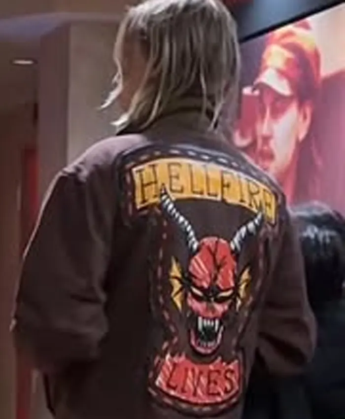 Stranger Thing Jamie Campbell Bower HellFire Jacket