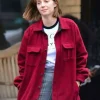 Stranger Things S05 Robin Buckley Red Jacket For Sale