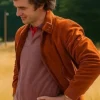 Stranger Things S05 Wrangler Steve Brown Jacket For Sale