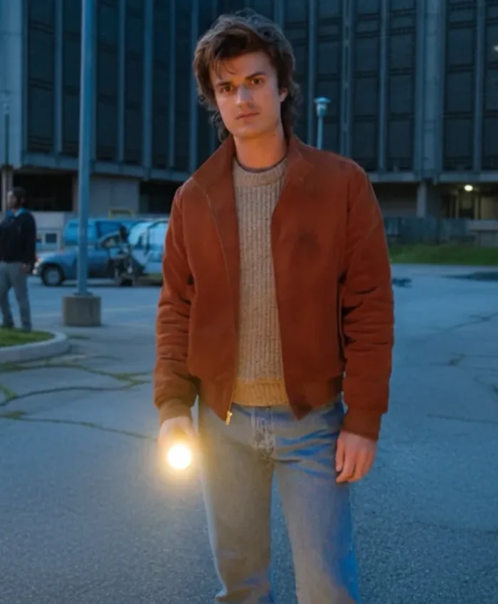 Stranger Things S05 Wrangler Steve Brown Jacket