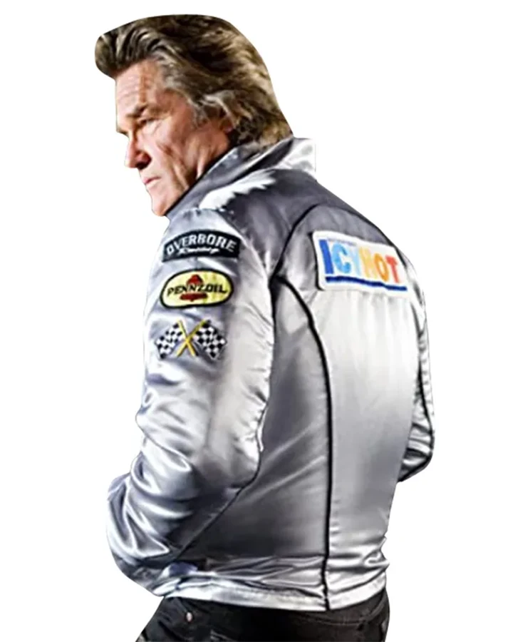 Stuntman Mike Icy Hot Death Proof Silver Jacket For Sale