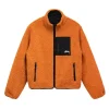 Stussy 8 Ball Sherpa Jacket Orange