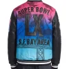 Super Bowl LX 2026 Wool Varsity Jacket For Sale
