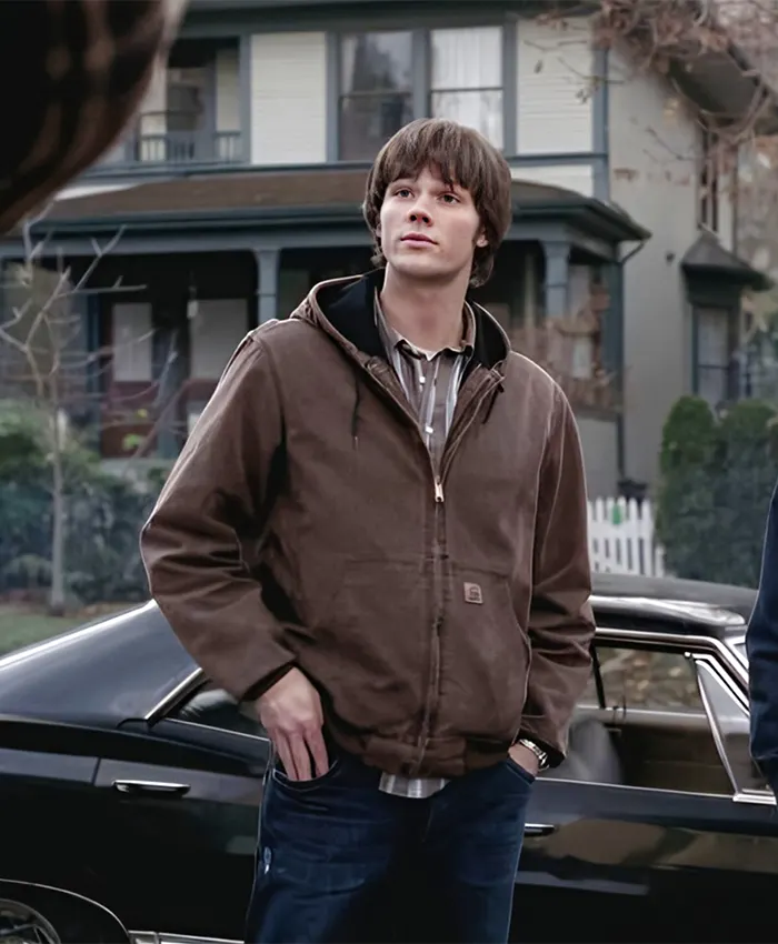 Supernatural Sam Winchester Cotton Hooded Jacket For Sale