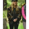 Tara Lipinski The Traitors US S04 Brown Plaid Jacket