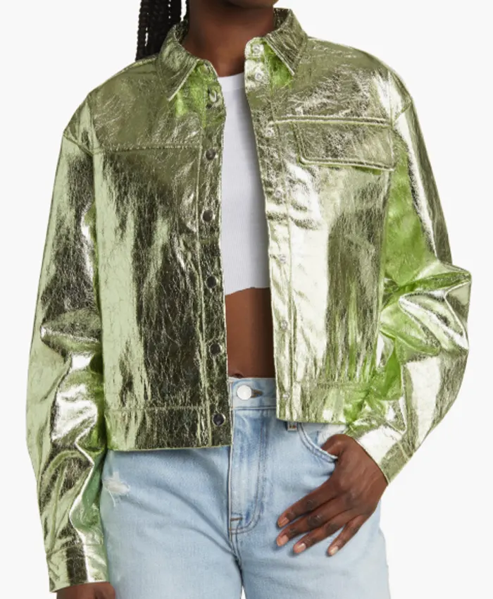 Tasha Metallic The Upshaws Jacket