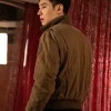 Taxi Driver S03 Lee Je-hoon Brown Bomber Jacket Back